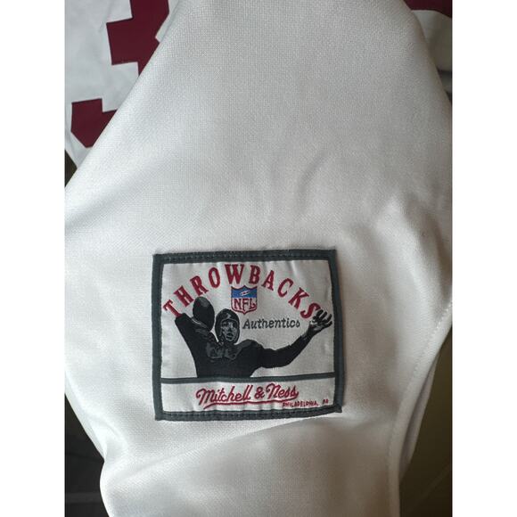 Nostalgia & Co O.J. Simpson Jersey by Mitchell & Ness Size 52 White Red USA Made - Picture 2 of 8